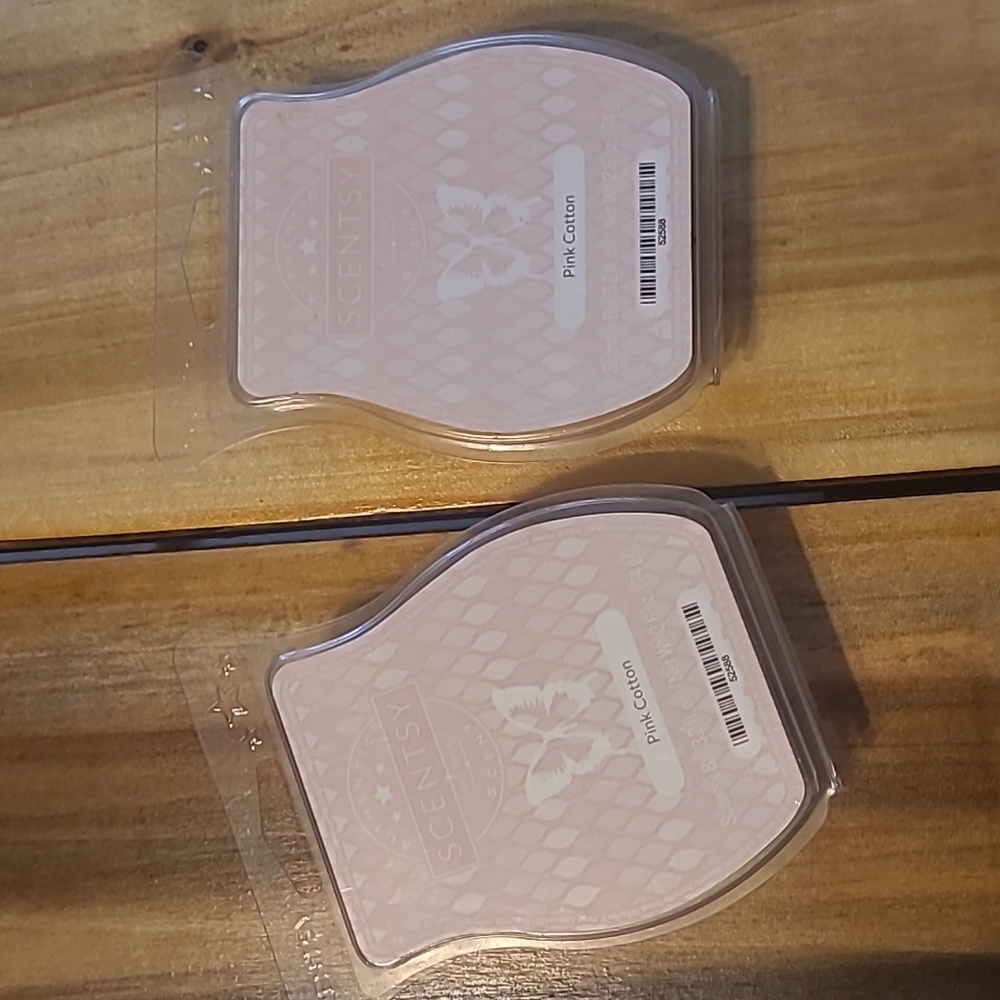 Scentsy Pink Cotton Wax